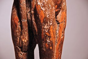 Bunte Hoffnungen Zibenkern mit Rinde Bergkreide 170cm