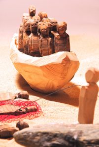 Die fahrt ins ungewisse Holz