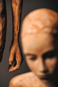 Familie Zirbe mit Bergkreide Erdfarben 170cm