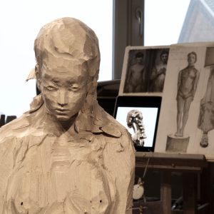 Femme Blanche in Arbeit-2024